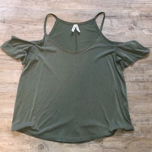 Cold Shoulder Tee